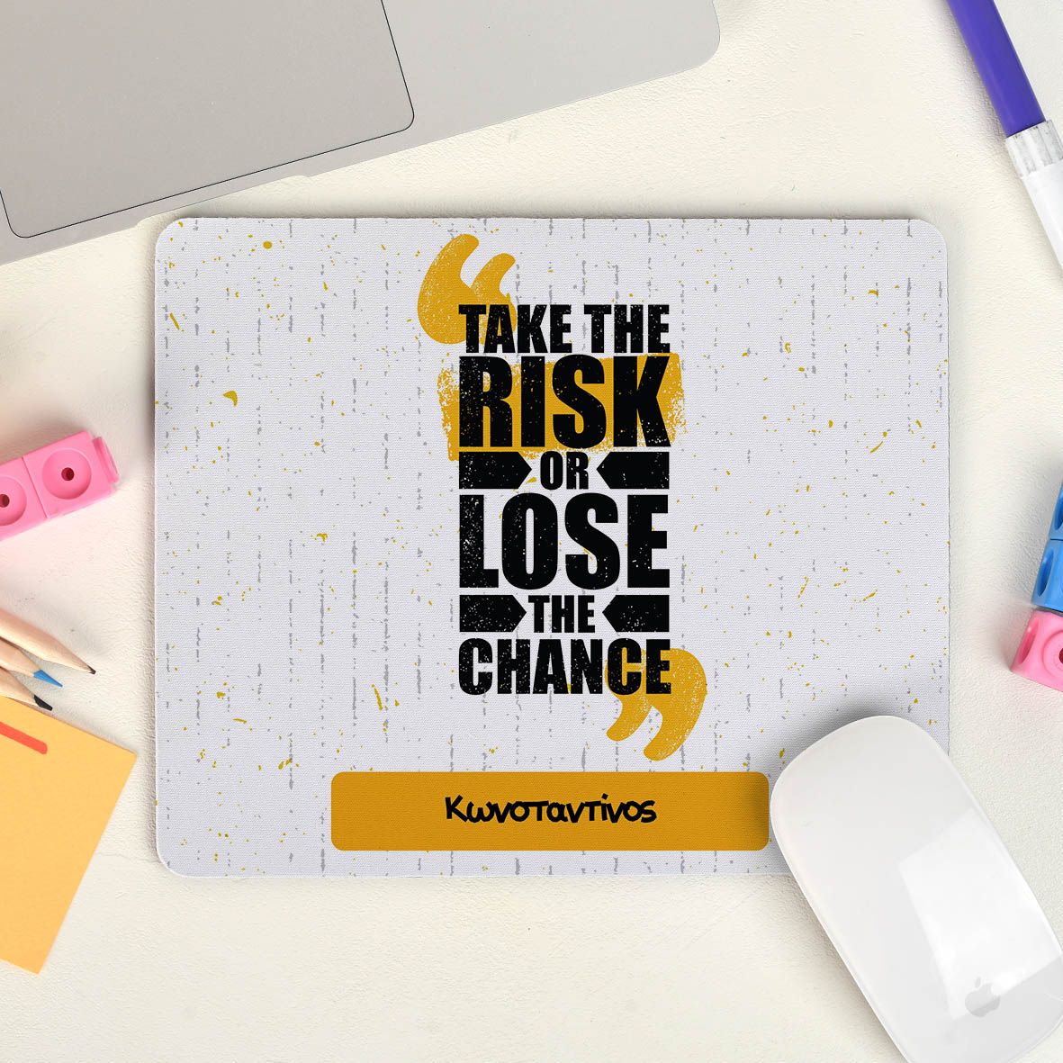Take The Risk - Mousepad