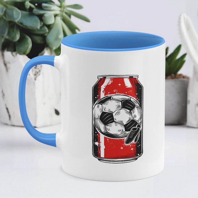 Football Red - Κούπα - Μπλε