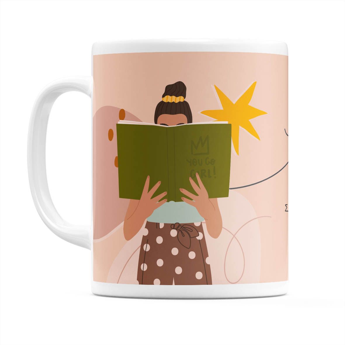 Teacher With Book - Κούπα - Λευκό