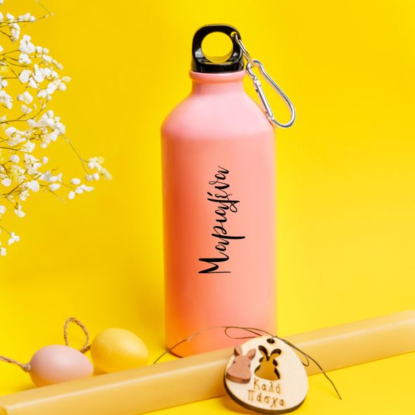 Name II - Λαμπάδα Με Ποδηλατικό Μπουκάλι 600ml - Ροζ