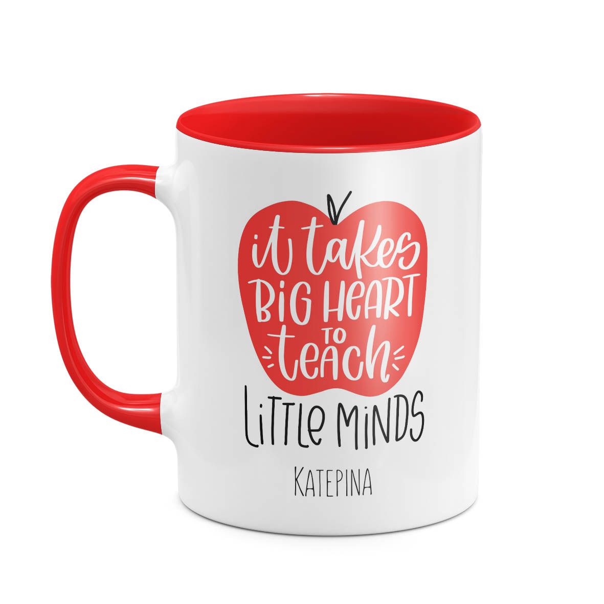 Apple Teacher - Κούπα - Κόκκινο