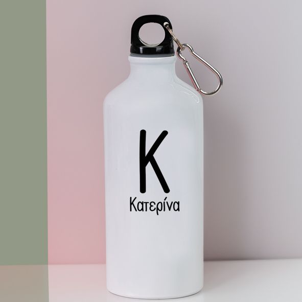Name - Ποδηλατικό Μπουκάλι 600 ml - Λευκό