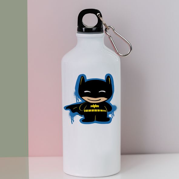 Batboy - Ποδηλατικό Μπουκάλι 600 ml - Λευκό