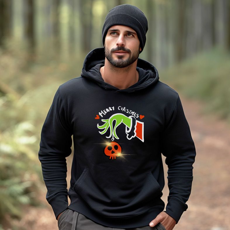 MERRY CHRISTMAS - Hoodie - Μαύρο