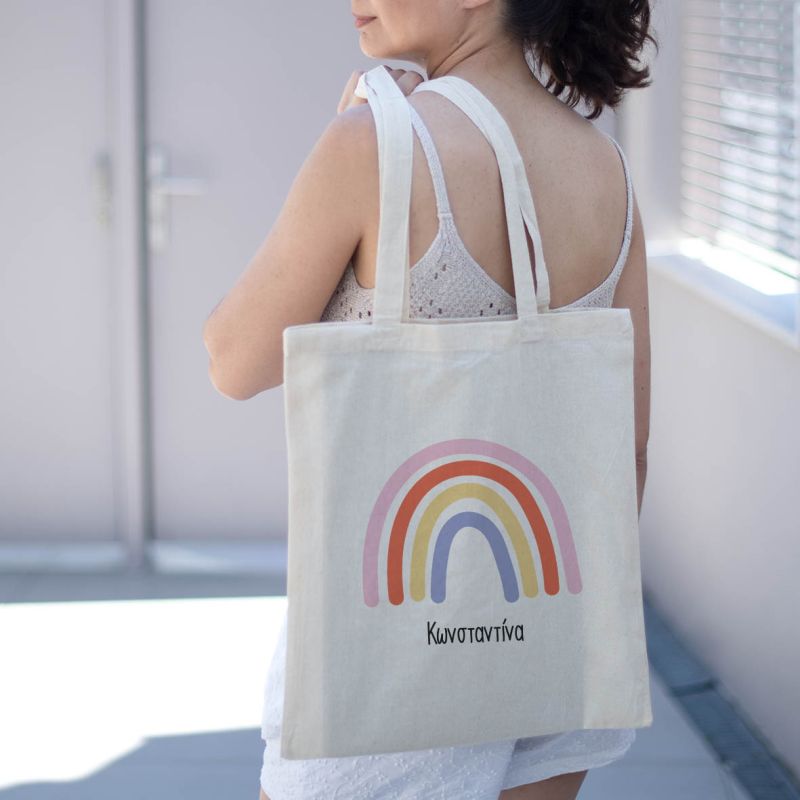 Ουράνιο Τόξο - Πάνινη Τσάντα