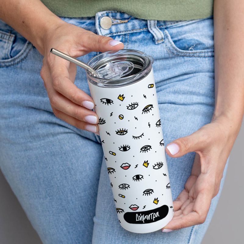 Eyes Pattern - Ποτήρι Θερμός 600ml