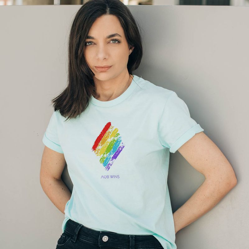 Λοβ Wins  - Organic Vegan T-Shirt Unisex - Μέντα