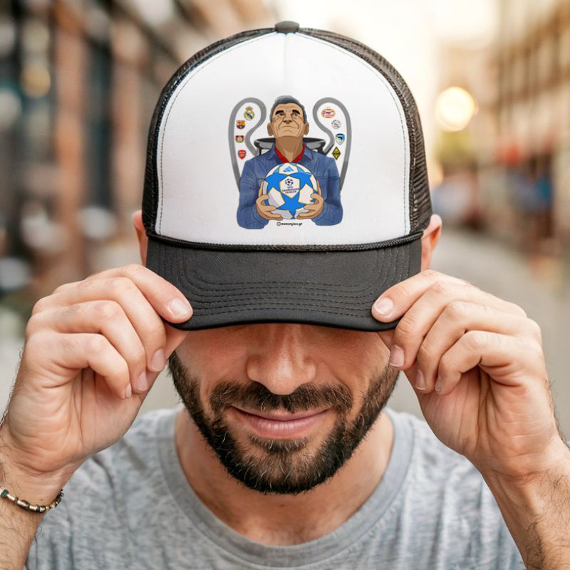 Κλήρωση Champion League Μεντιλίμπαρ - Καπέλο Trucker MemoryBox - Μαύρο