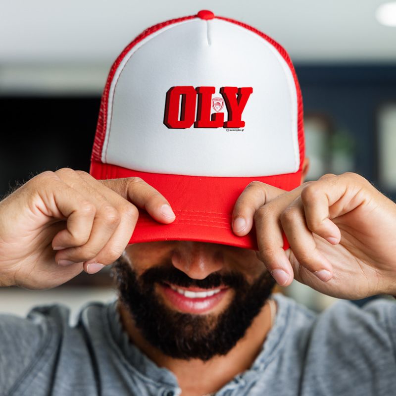 OLY - Καπέλο Trucker MemoryBox - Κόκκινο