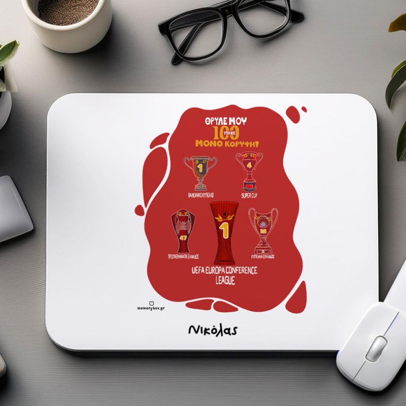 100 Χρόνια Θρύλος 82 Κύπελλα Δόξας! - Mousepad