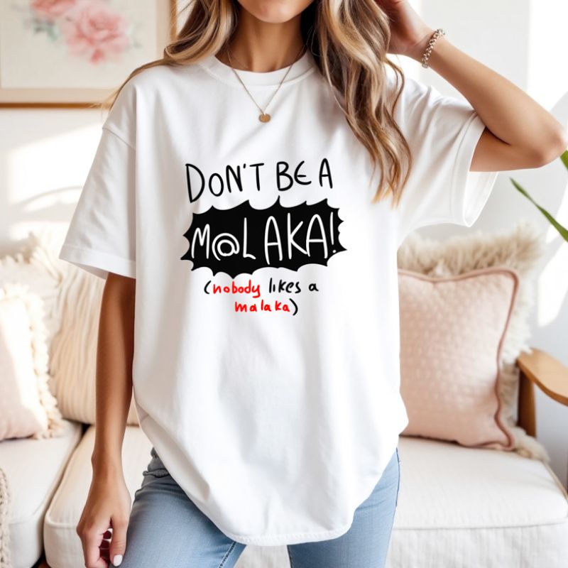 M@LAKA - Μπλούζα MemoryBox - Λευκό