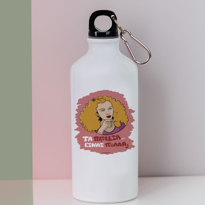 ΠΑΤΗΣΙΑ - Ποδηλατικό Μπουκάλι 600 ml Cult Collection MemoryBox - Λευκό