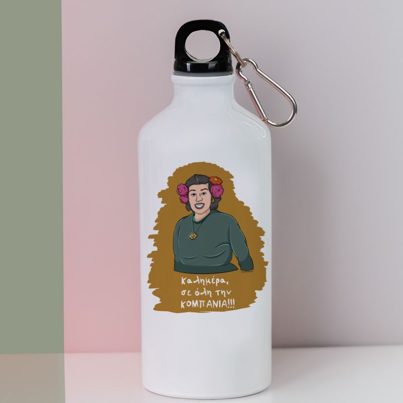 ΚΟΜΠΑΝΙΑ - Ποδηλατικό Μπουκάλι 600 ml Cult Collection MemoryBox - Λευκό