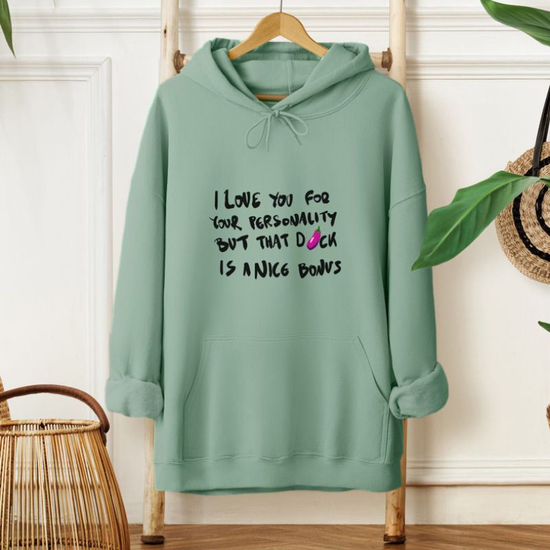 I Love you for you Personality  - Φούτερ - Μέντα