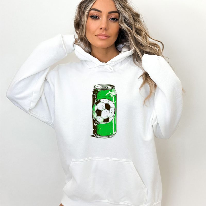 Σχέδιο Ποδοσφαίρου II- Φούτερ - Λευκό