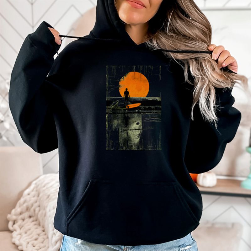 Surfer - Φούτερ - Μαύρο