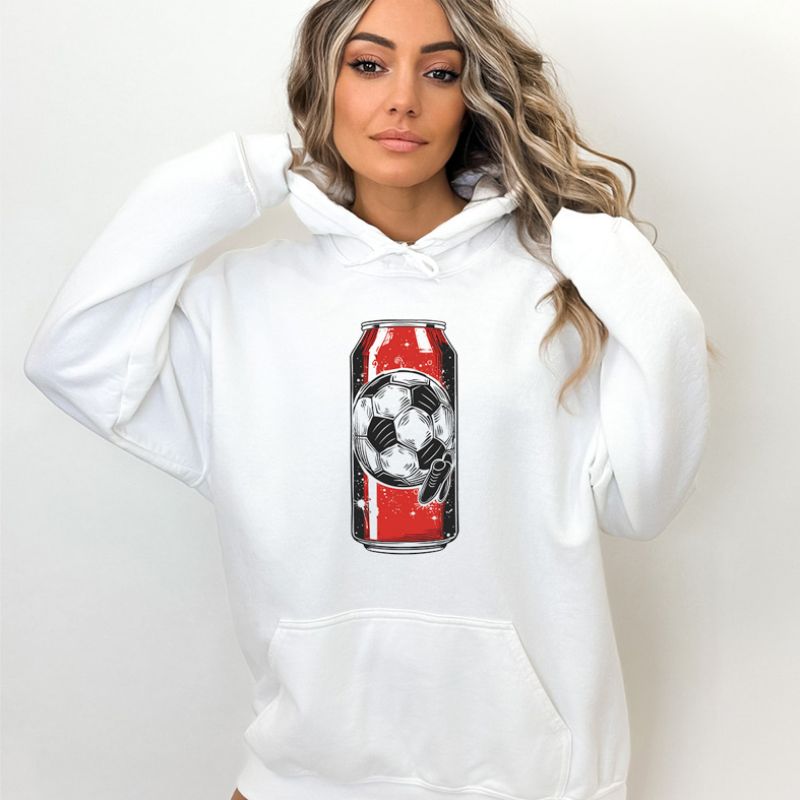 Football Red - Φούτερ - Λευκό