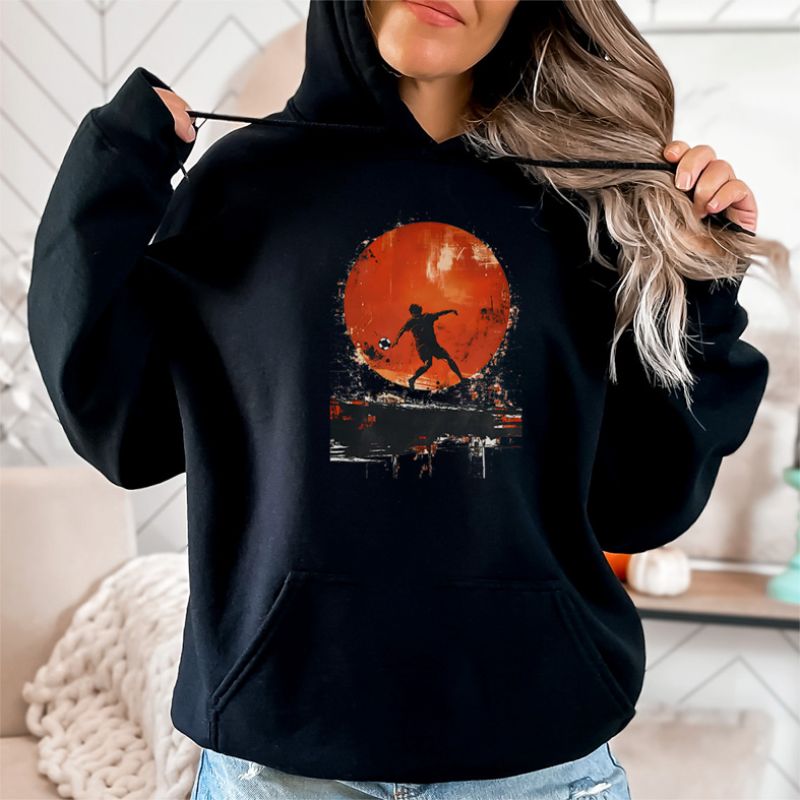 Football Player - Φούτερ - Μαύρο