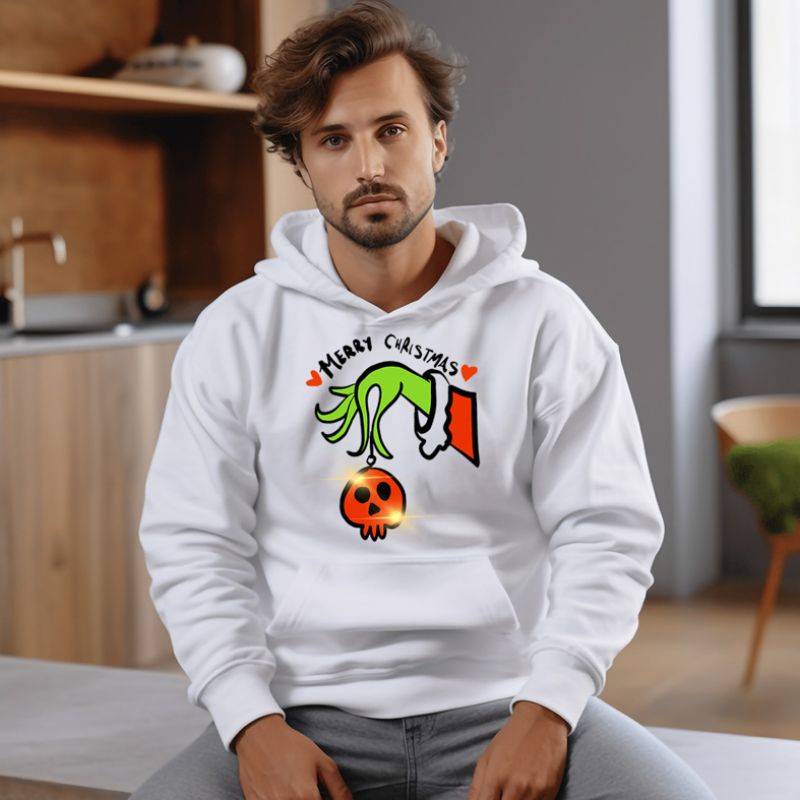 MERRY CHRISTMAS - Φούτερ - Λευκό