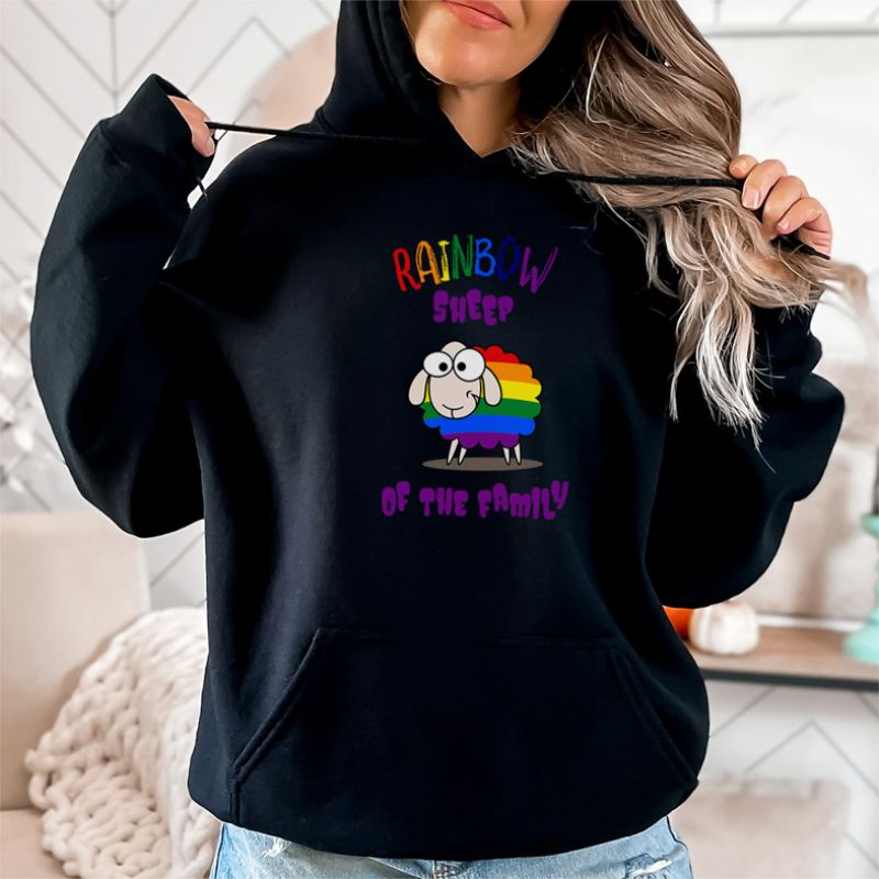 Sheep of the family - Φούτερ - Μαύρο