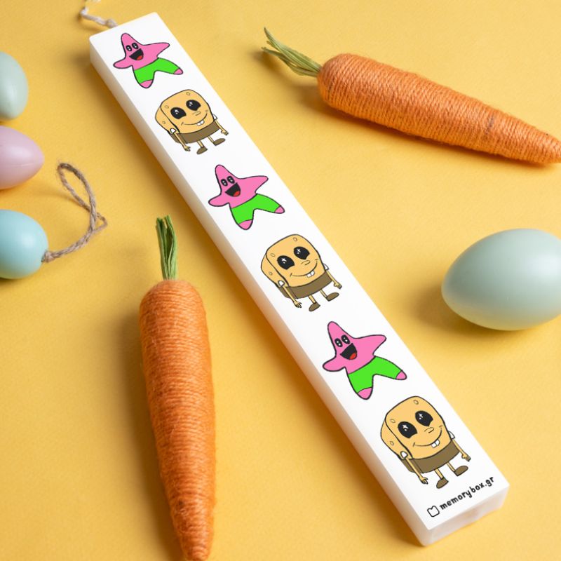 Best Friends - Λαμπάδα με Εκτύπωση