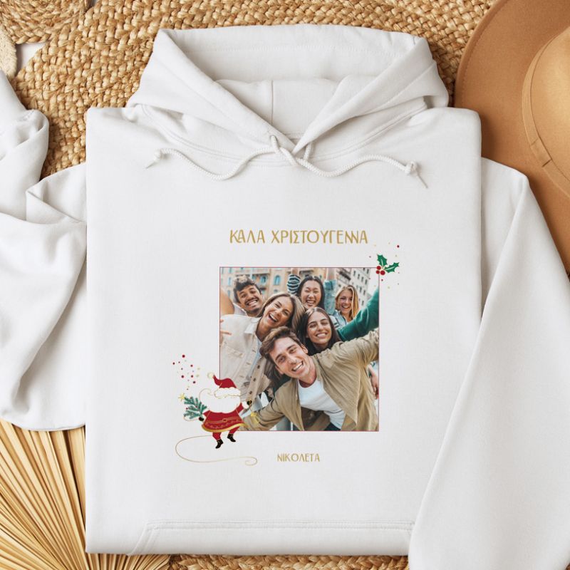 ΚΑΛΑ ΧΡΙΣΤΟΥΓΕΝΝΑ - Hoodie - Λευκό