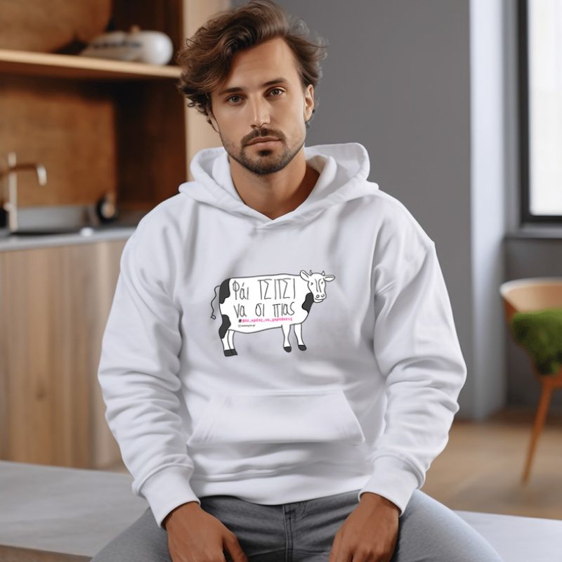 ΤΣΙΤΣΙ - Hoodie - Λευκό
