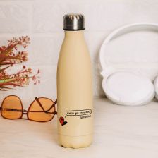 I Wish You Were Here - Μπουκάλι Θερμός 500ml - Κίτρινο