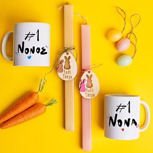 πασχαλινό δώρο για νονό για νονά τέλειο πασχαλινό δώρο λαμπάδα