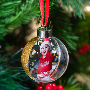 Χριστούγεννα Χριστουγεννιάτικα στολίδια Christmas χριστουγεννιάτικα δώρα τέλεια δώρα χειροποίητο δώρο χειροποίητα δώρα Χριστουγεννιάτικη μπάλα με φωτογραφία