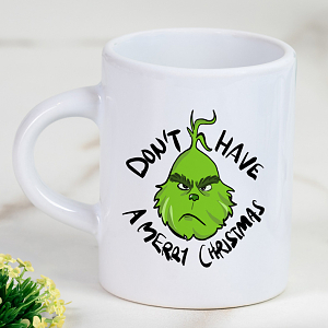 Αστεία χριστουγεννιάτικα δώρα τέλειο χριστουγεννιάτικο δώρο 2025 κούπα εσπρεσο espresso φλυτζάνι the grinch ο γκριντς