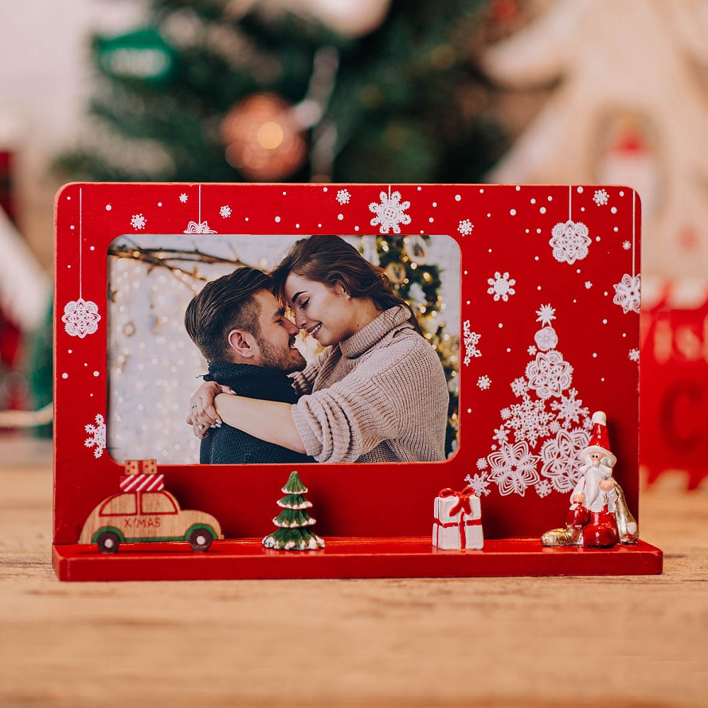 Χριστουγεννιάτικα Ξύλινα Κάδρα